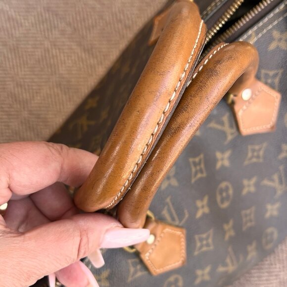 Louis Vuitton Brown Monogram Satchel - Picture 12 of 14